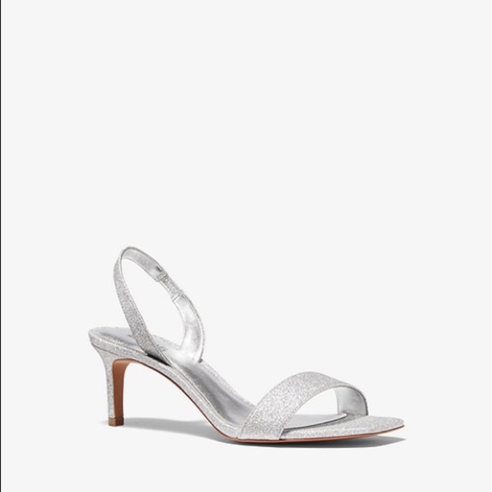 MICHAEL KORS MILA GLITTER SANDAL size 7.5